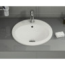Накладная раковина VITRA S20, овальная 53 cм, c переливом, цвет белый 5468B003-0001